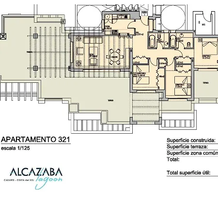 Al-321 Penthouse 3 Bedrooms Alcazaba Lagoon Lägenhet Estepona